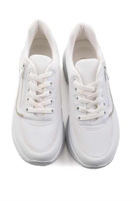 Beyaz  Kadın Sneaker K01709151109