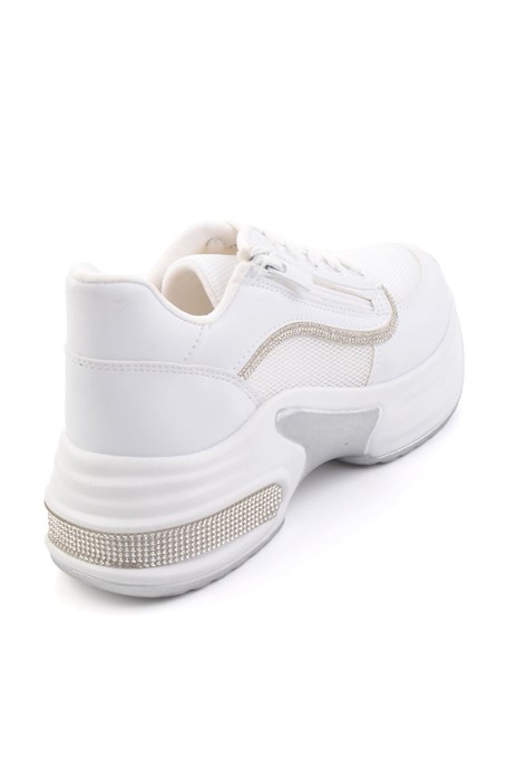 Beyaz  Kadın Sneaker K01709151109