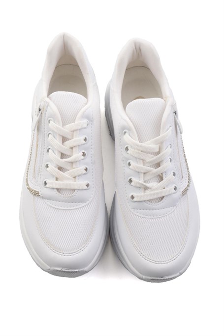 Beyaz  Kadın Sneaker K01709151109