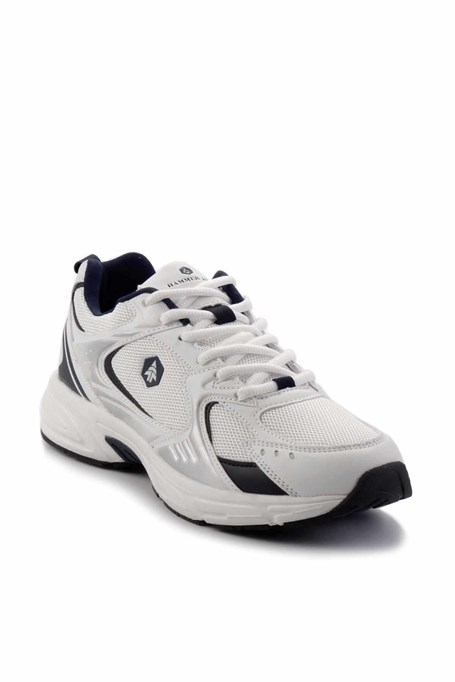 Beyaz Lacivert  Erkek Sneaker E01142314485
