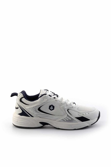 Beyaz Lacivert  Erkek Sneaker E01142314485