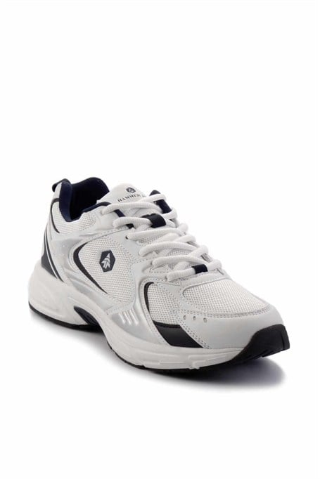 Beyaz Lacivert  Erkek Sneaker E01142314485
