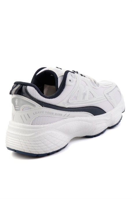 Beyaz Lacivert  Kadın Sneaker K01027032922