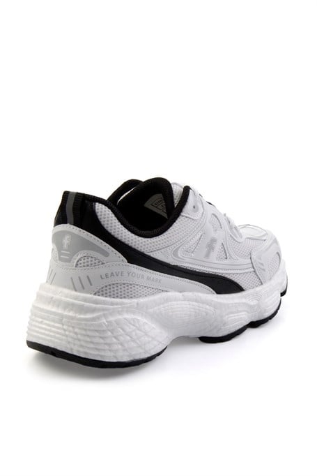 Beyaz Siyah  Kadın Sneaker K01027032922