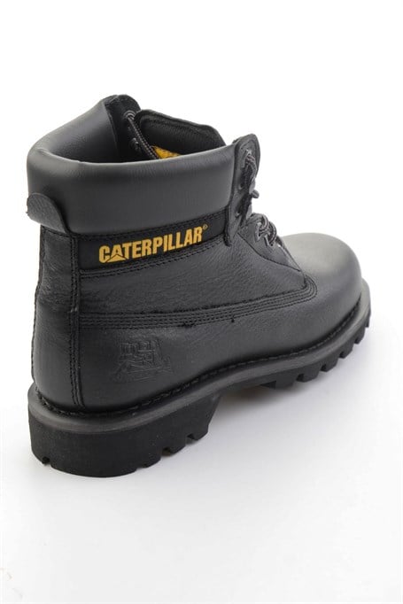 Black Hakiki Deri Erkek Bot & Bootie CAT1111000133