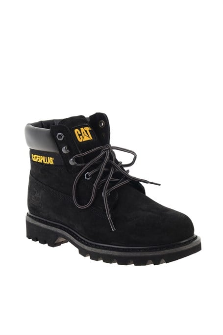 Black Hakiki Deri Erkek Bot & Bootie CAT1111000101