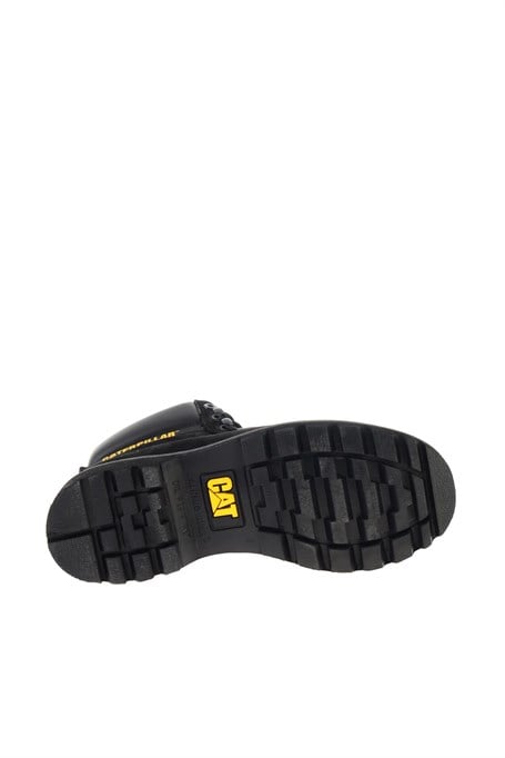 Black Hakiki Deri Erkek Bot & Bootie CAT1111000101