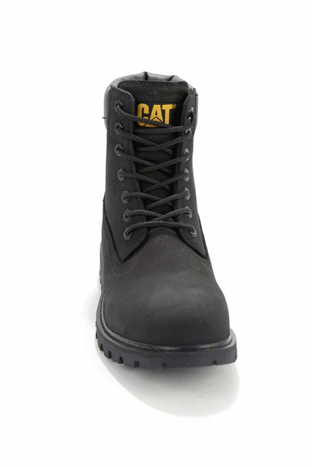 Black Hakiki Deri Erkek Bot & Bootie CAT1111137701