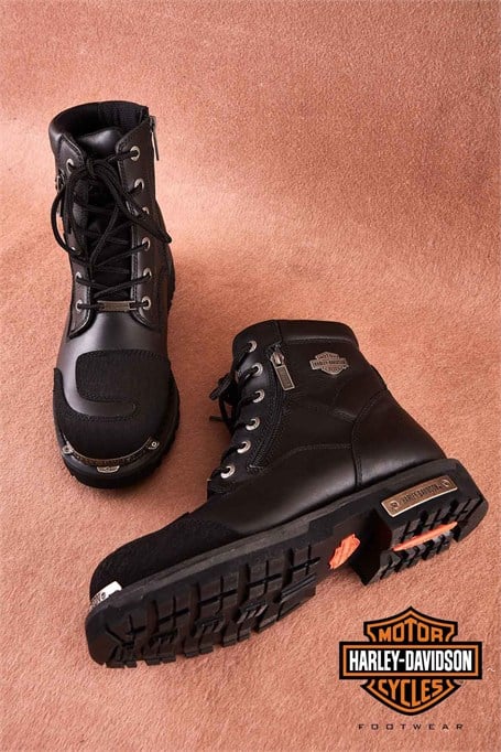 Black Hakiki Deri Erkek Bot & Bootie HD1777060003