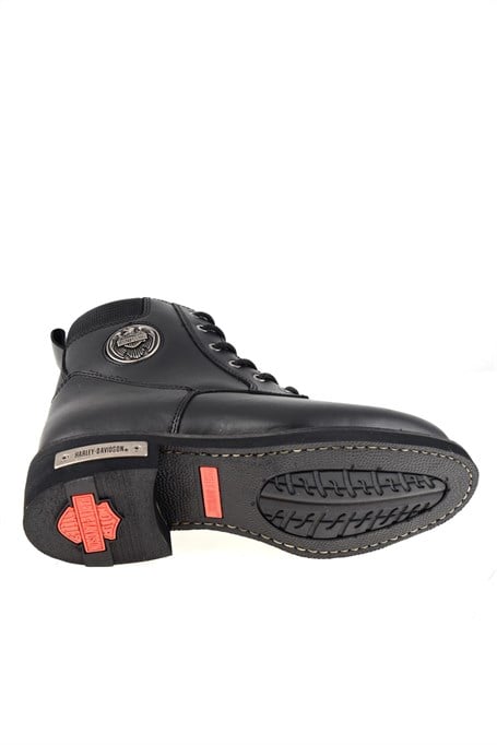 Black Hakiki Deri Erkek Bot & Bootie HD1777009803