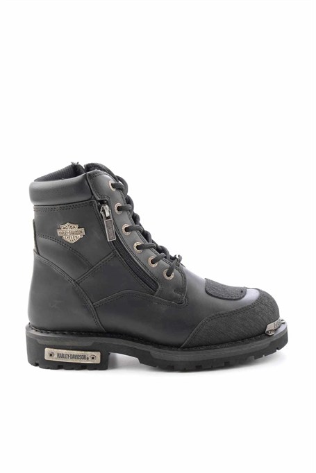 Black Hakiki Deri Erkek Bot & Bootie HD1777060003