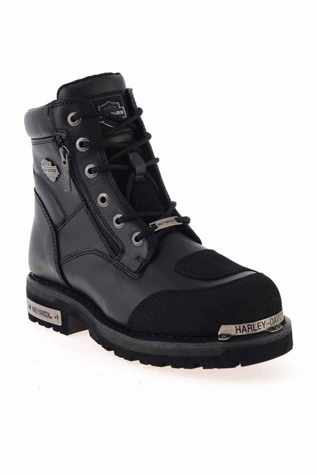 Black Hakiki Deri Erkek Bot & Bootie HD1777060003
