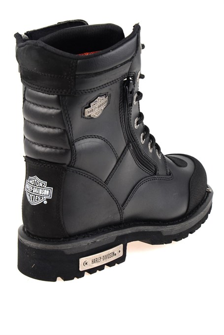 Black Hakiki Deri Erkek Bot & Bootie HD1777055203