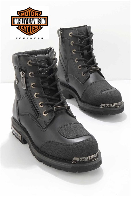 Black Hakiki Deri Erkek Bot & Bootie HD1777060003