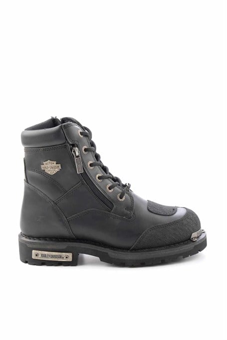 Black Hakiki Deri Erkek Bot & Bootie HD1777060003