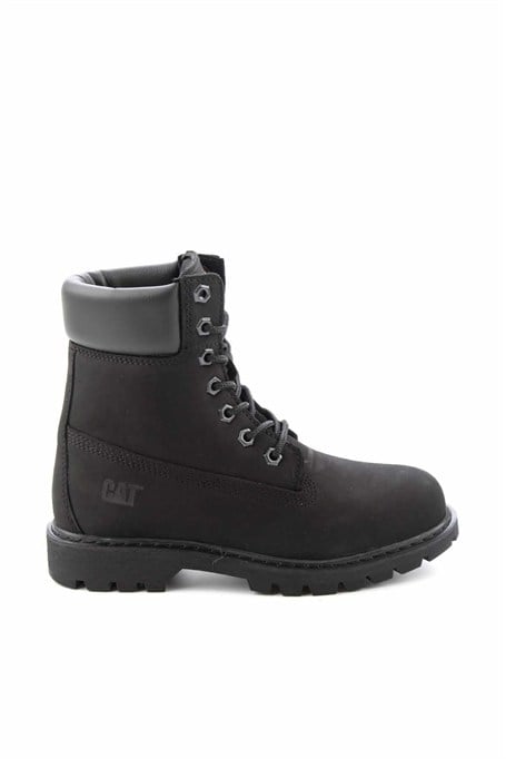 Black Hakiki Deri Kadın Bot & Bootie CAT0111009901
