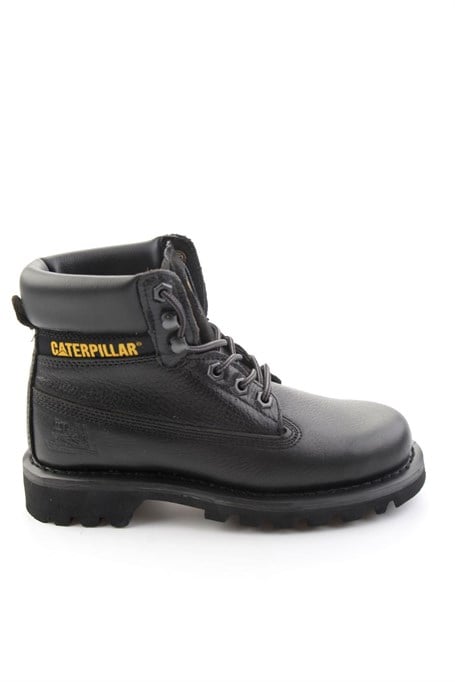 Black Hakiki Deri Kadın Bot & Bootie CAT0111000133