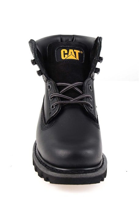 Black Hakiki Deri Kadın Bot & Bootie CAT0111000103