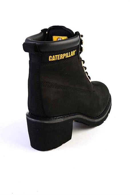 Black Hakiki Deri Kadın Bot & Bootie CAT0111083401