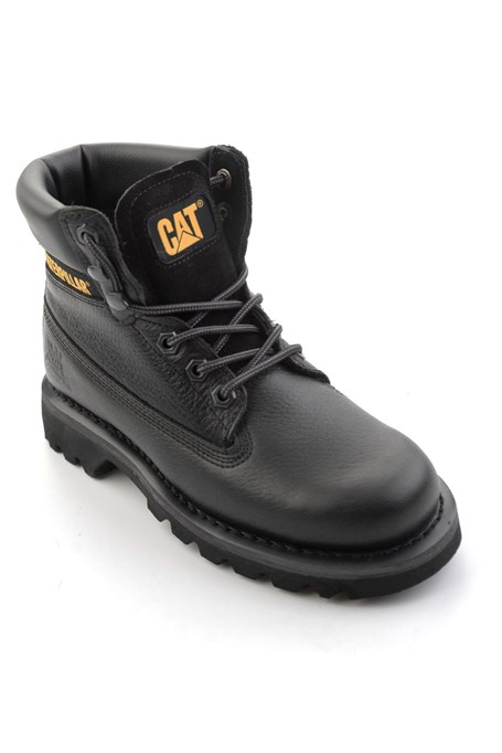 Black Hakiki Deri Kadın Bot & Bootie CAT0111000133