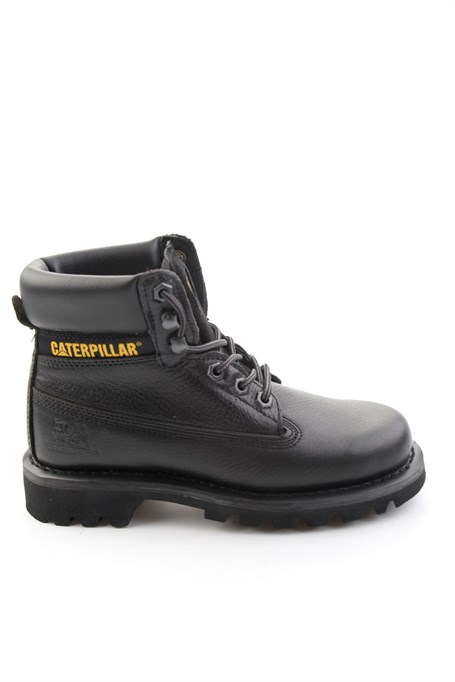 Black Hakiki Deri Kadın Bot & Bootie CAT0111000133