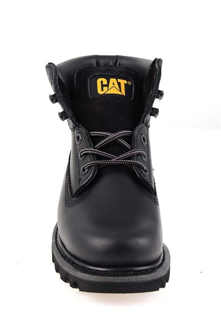 Black Hakiki Deri Kadın Bot & Bootie CAT0111000103