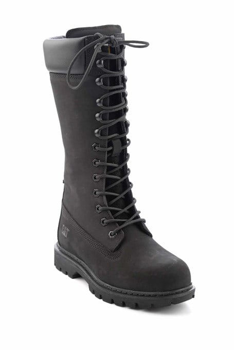 Black Hakiki Deri Kadın Bot & Bootie CAT0111121401