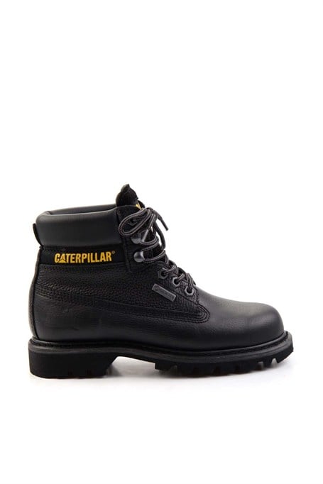 Black Hakiki Deri Kadın Bot & Bootie CAT0111122303