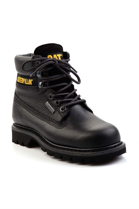 Black Hakiki Deri Kadın Bot & Bootie CAT0111122303