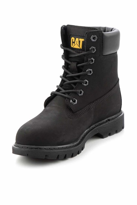 Black Hakiki Deri Kadın Bot & Bootie CAT0111009901