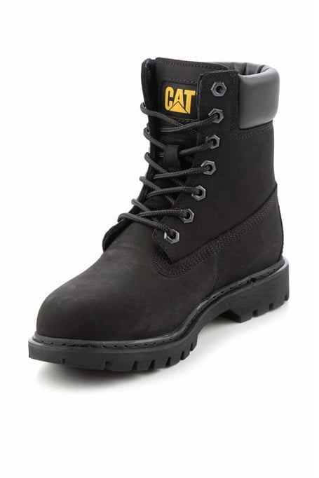 Black Hakiki Deri Kadın Bot & Bootie CAT0111009901