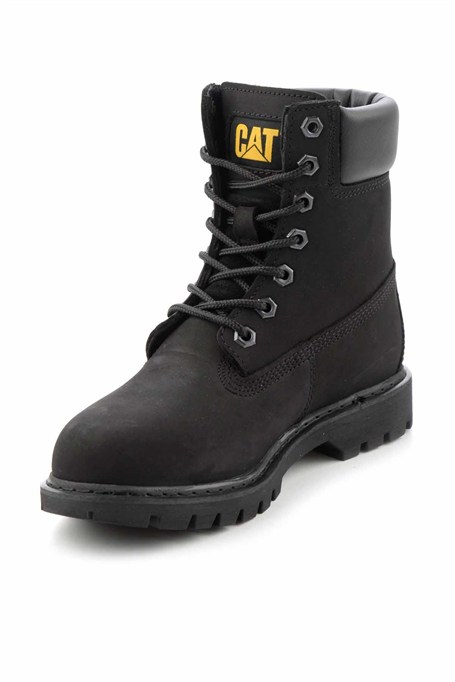 Black Hakiki Deri Kadın Bot & Bootie CAT0111009901