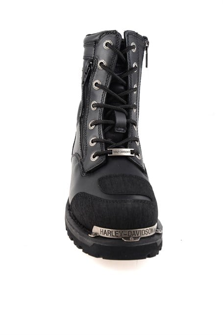 Black Hakiki Deri Kadın Bot & Bootie HD0777032103