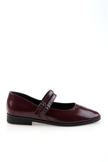 Bordo  Kadın Babet K01212011312