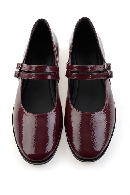 Bordo  Kadın Babet K01212011312