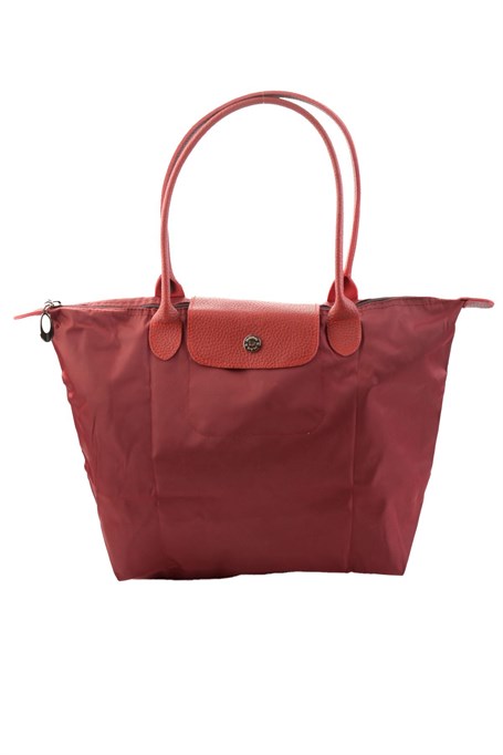 Bordo Kumaş  Kadın Omuz Çantası C06063020304