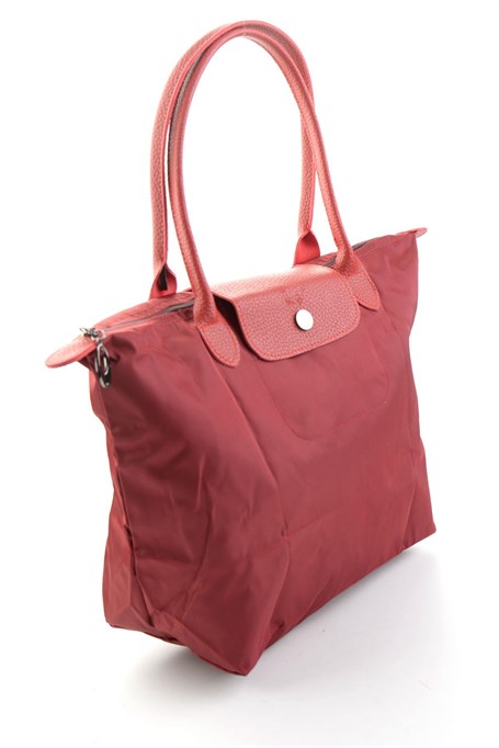 Bordo Kumaş  Kadın Omuz Çantası C06063020304