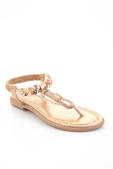 Bronz  Kadın Sandalet K05625050609