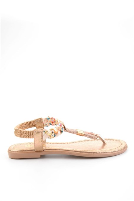 Bronz  Kadın Sandalet K05625050609