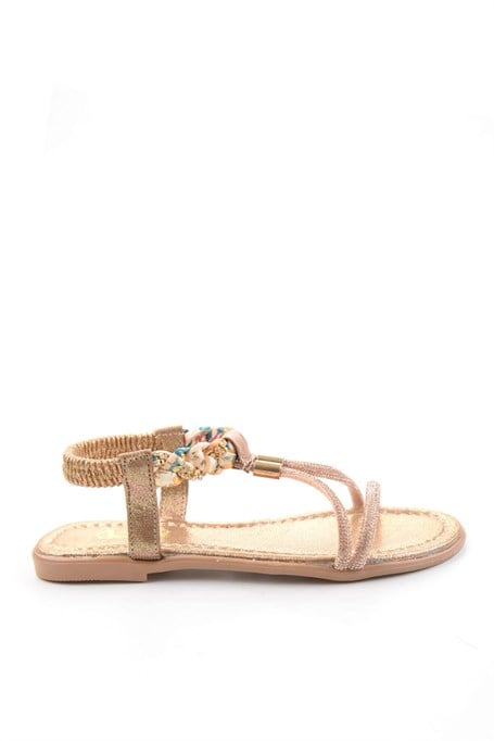 Bronz  Kadın Sandalet K05625053036