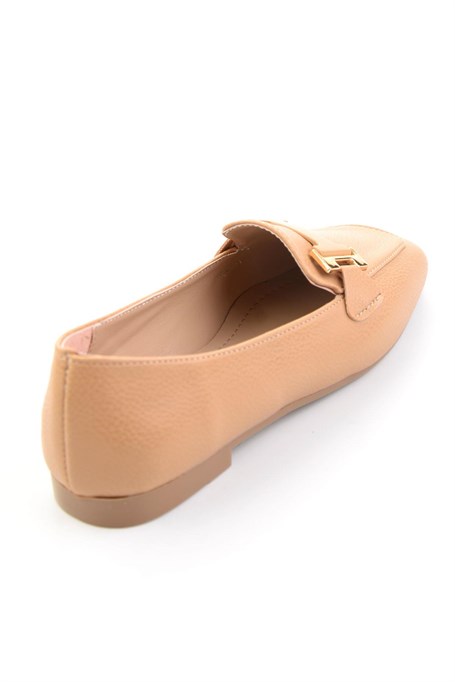 Camel  Kadın Loafer Ayakkabı K01641022709