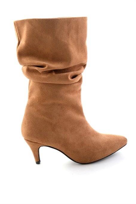Camel Süet  Kadın Çizme K03527400672