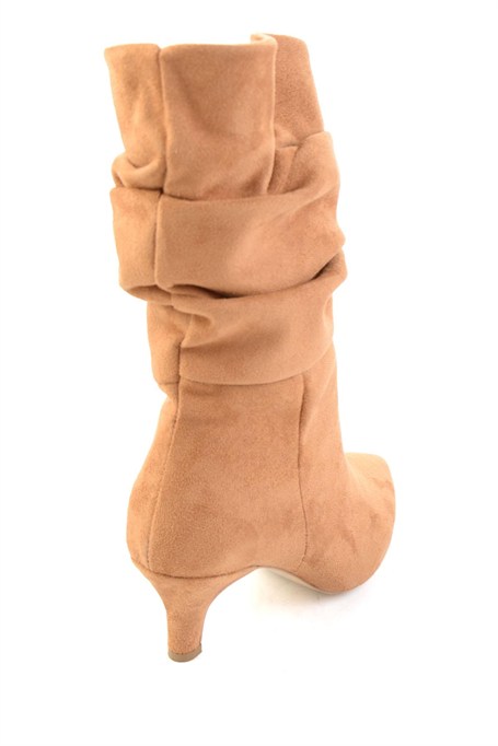 Camel Süet  Kadın Çizme K03823167272
