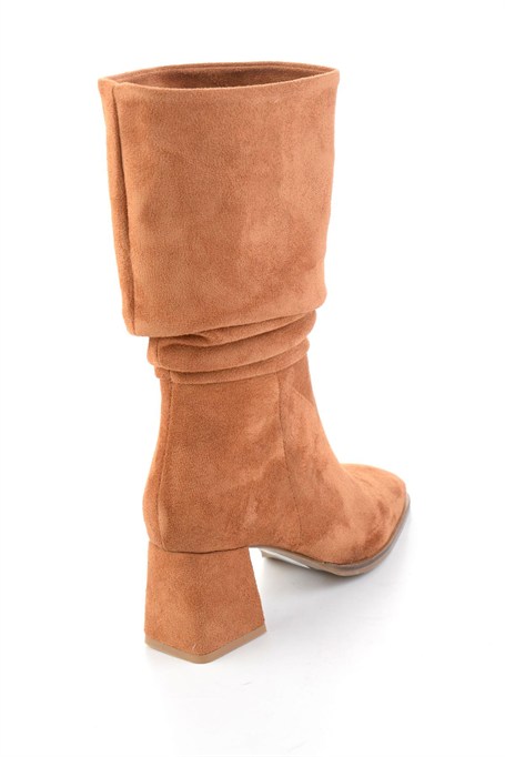 Camel Süet  Kadın Çizme K03823167472