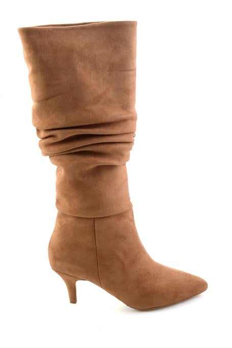 Camel Süet  Kadın Çizme K03823415072