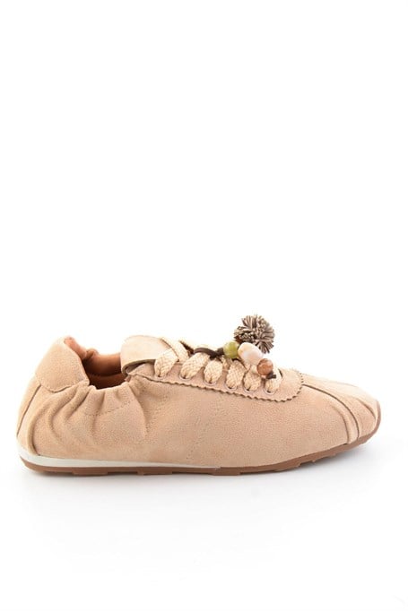 Camel Süet  Kadın Sneaker K01235044572