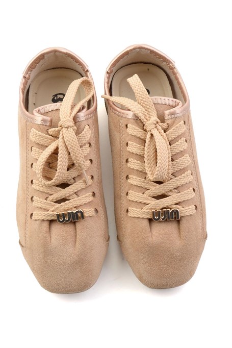 Camel Süet  Kadın Sneaker K01235044772