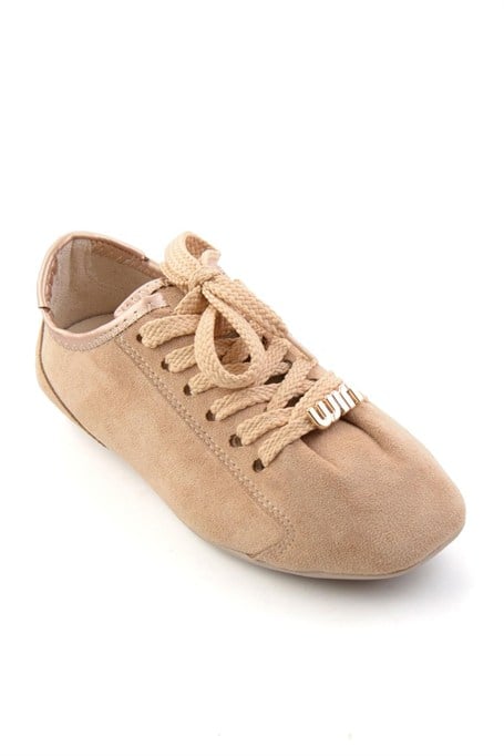 Camel Süet  Kadın Sneaker K01235044772
