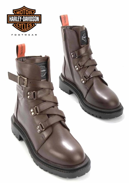 Dark Brown Hakiki Deri Kadın Bot & Bootie HD0777003003