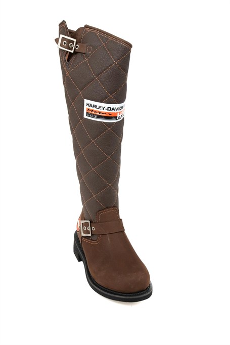 Dark Brown Hakiki Deri Kadın Bot & Bootie HD0777005803